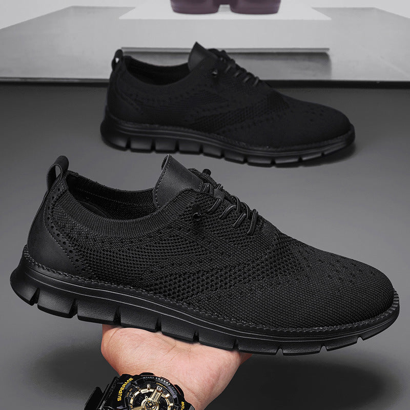 Tom Hollinger | Orthopädische atmungsaktive Oxford-Sneaker aus Mesh