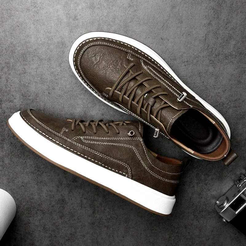 Tom Hollinger | Men's fashion leather sneakers