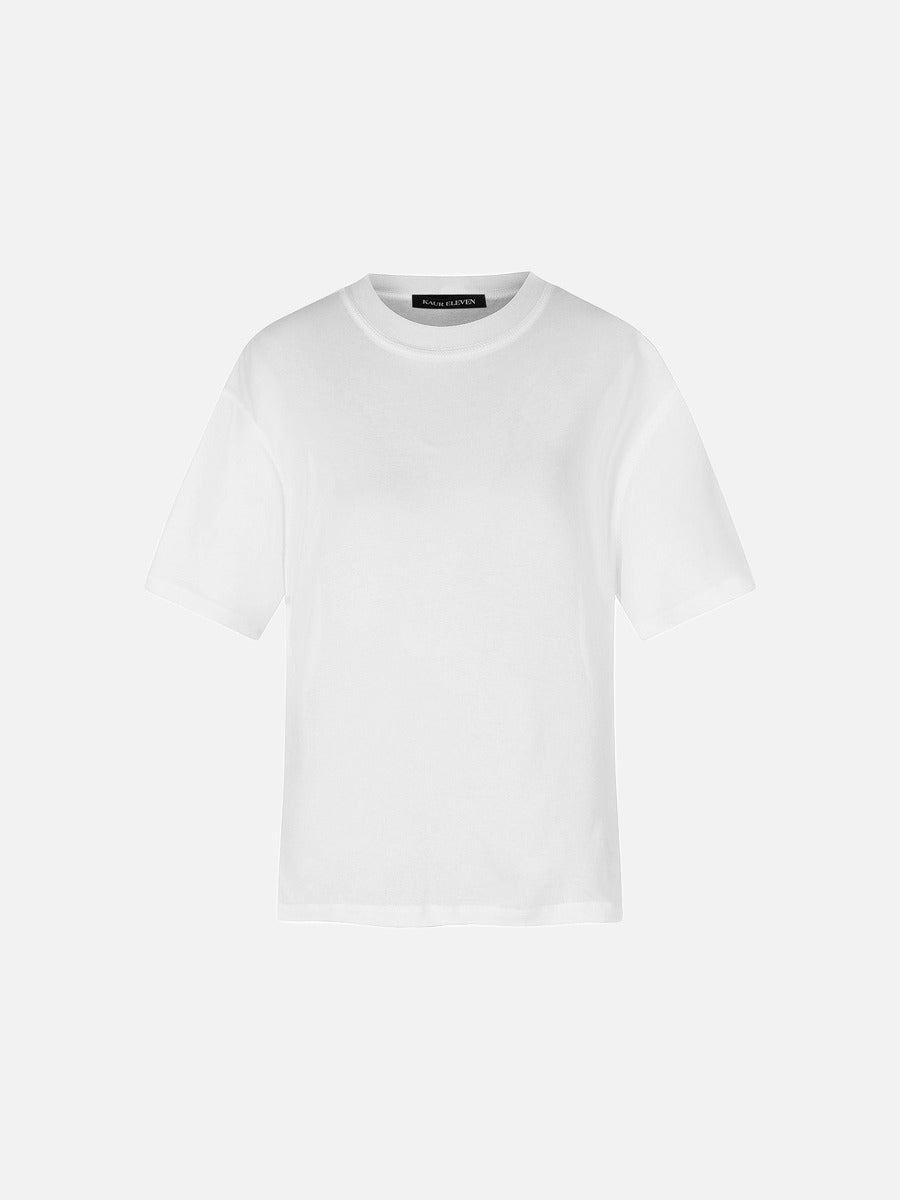 Damen T Shirt Halbtransparent Schwarz