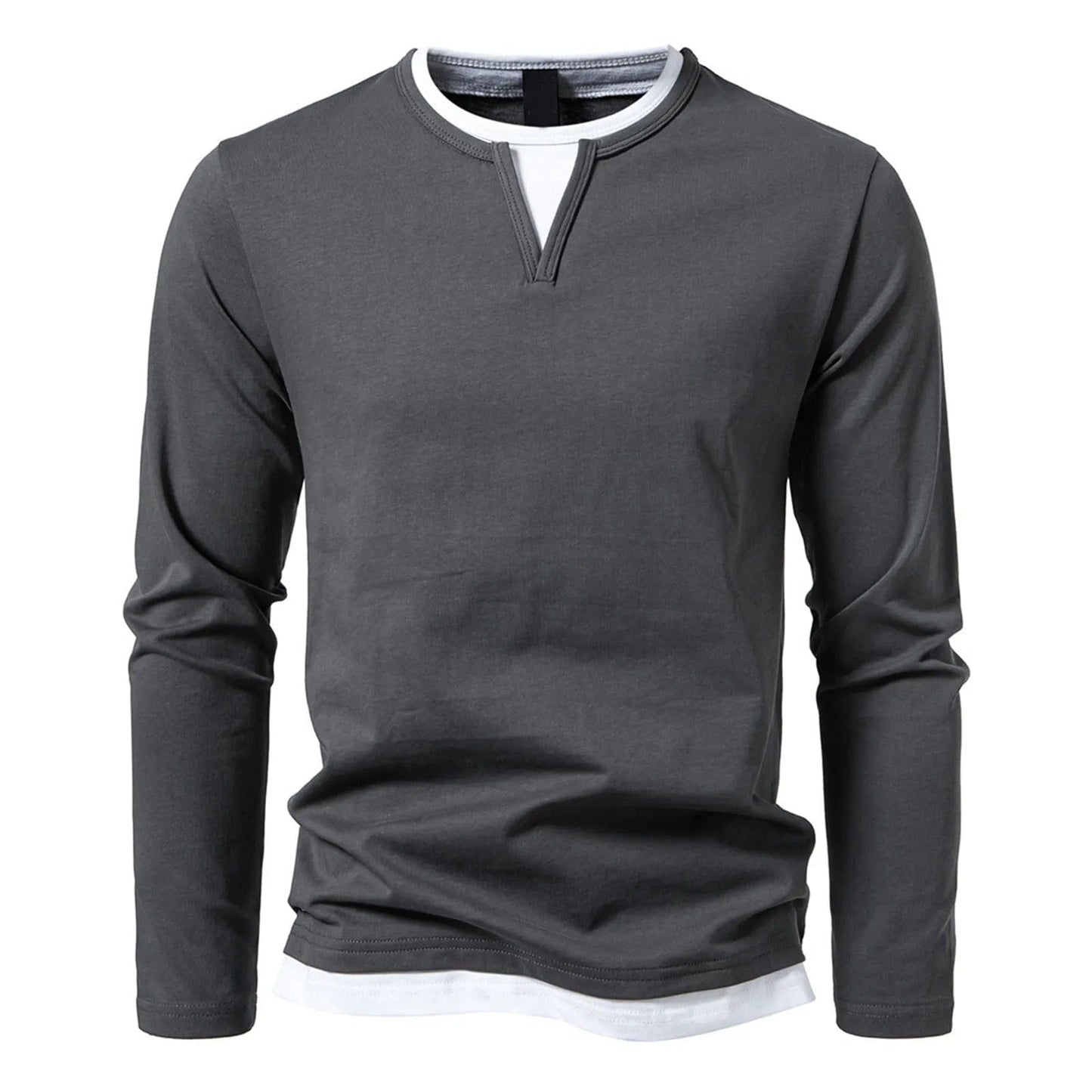 Tom Hollinger | Men's stylish long -sleeved shirt slim fit leisure top