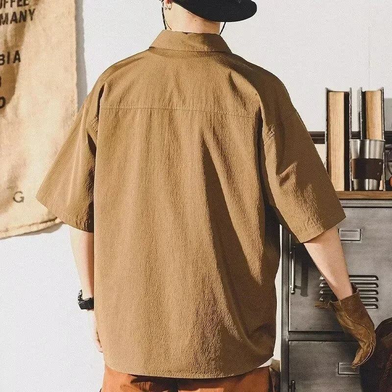Tom Hollinger | Lockeres Oversize-Hemd mit Brusttaschen