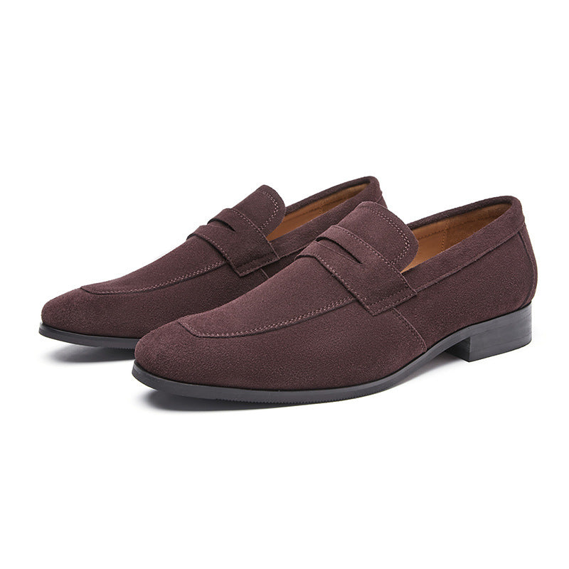 Tom Hollinger | Men's suede Penny Loafer Classic slipper shoes