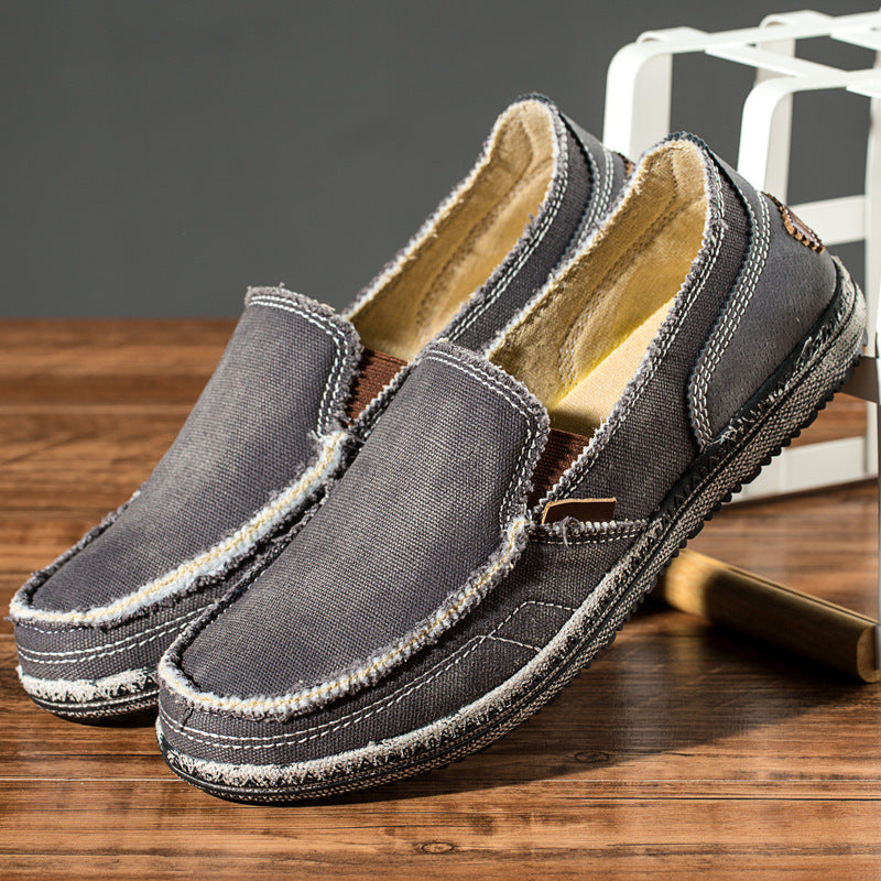Tom Hollinger | Casual canvas loafer shoes