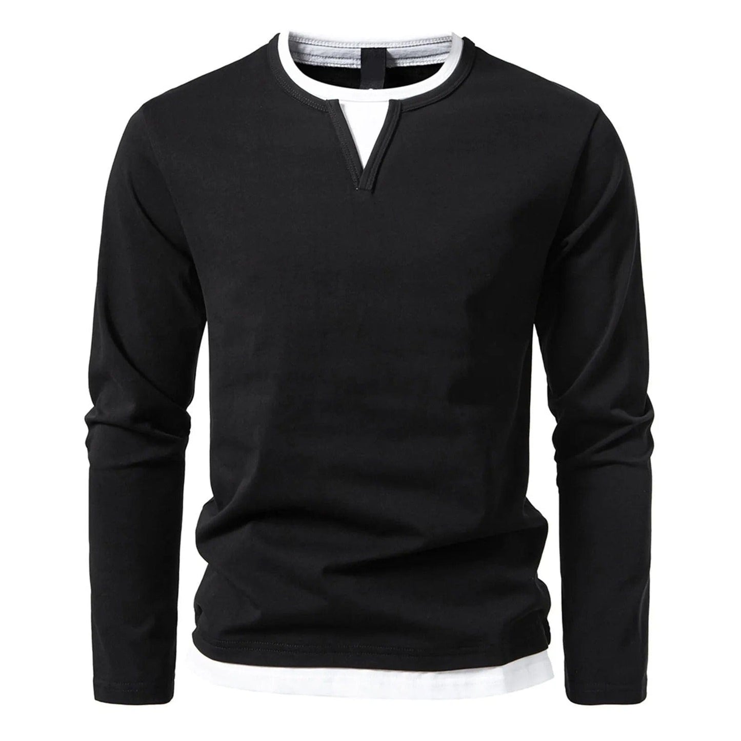 Tom Hollinger | Men's stylish long -sleeved shirt slim fit leisure top