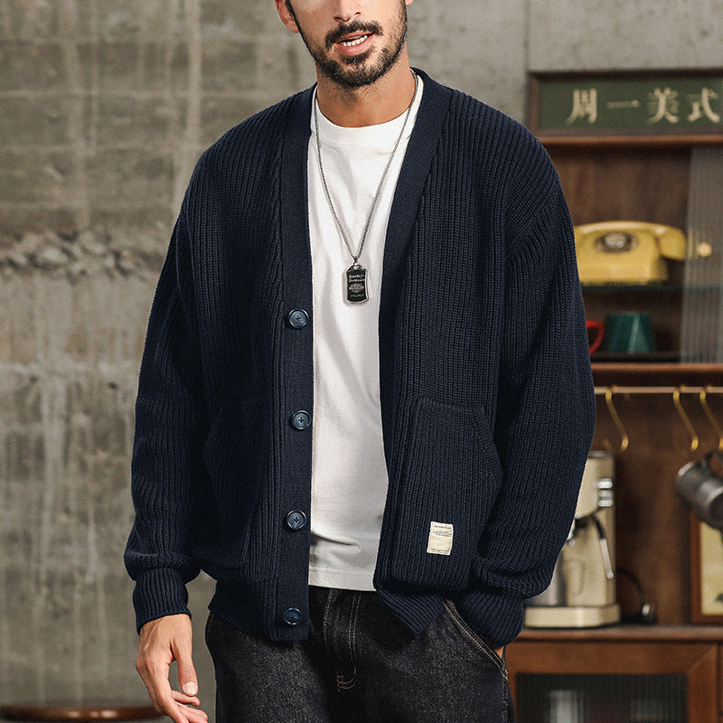Tom Hollinger | Men's knitted cardigan sweater