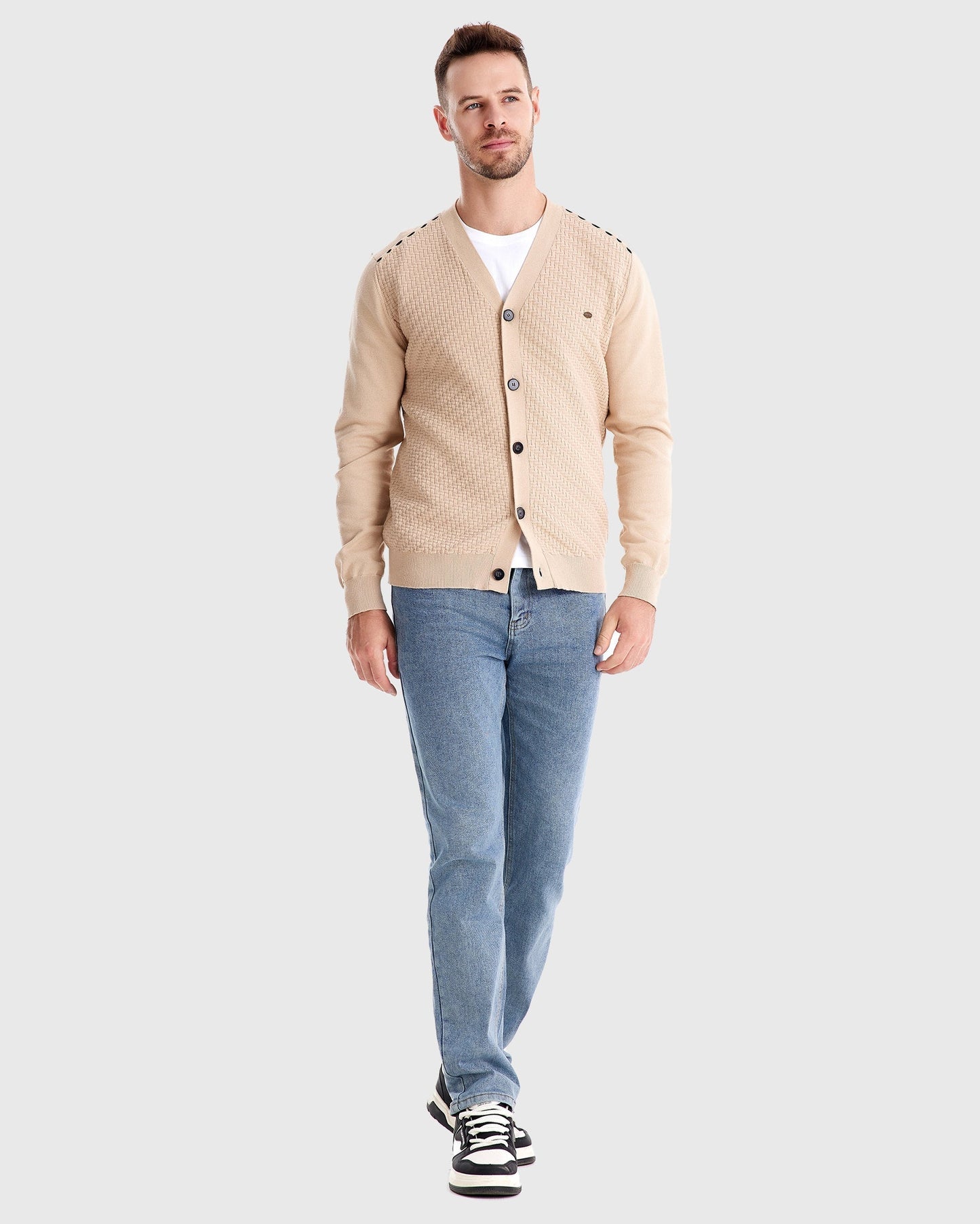 Tom Hollinger | Knitted cardigan with buttons