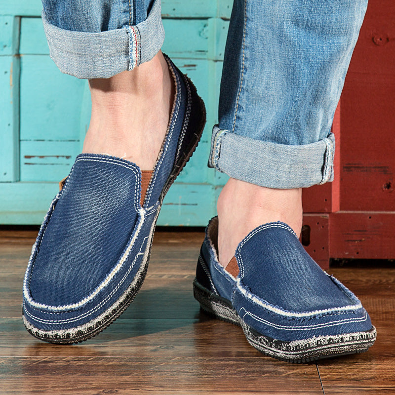 Tom Hollinger | Casual canvas loafer shoes