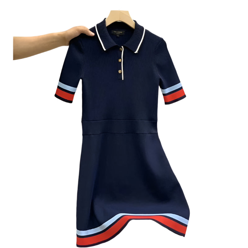 Tom Holinger | Polokleid mit halbem Arm