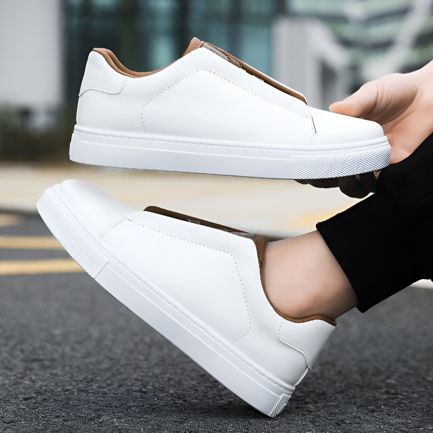 Tom Hollinger | Alltägliche vegane Sneakers für stilvollen Komfort