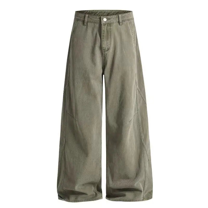 Tom Hollinger | Herren Jeansweite-Leg Loose Fit Hose aus Denim