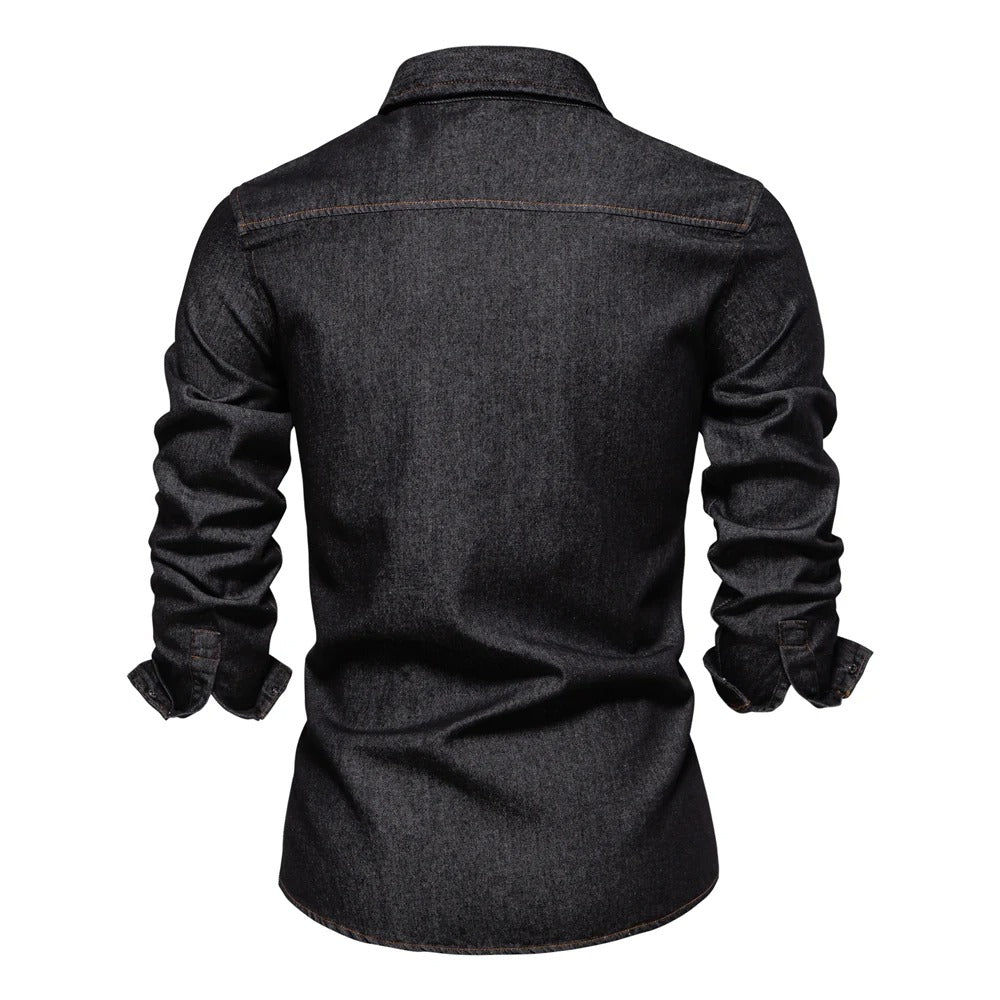 Tom Hollinger | Men's cotton jeans shirt