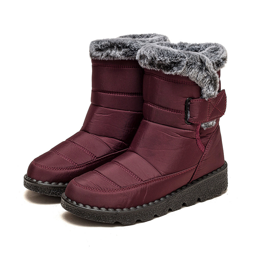 Tom Hollinger | Damen Winterstiefel mit Kunstfellfutter