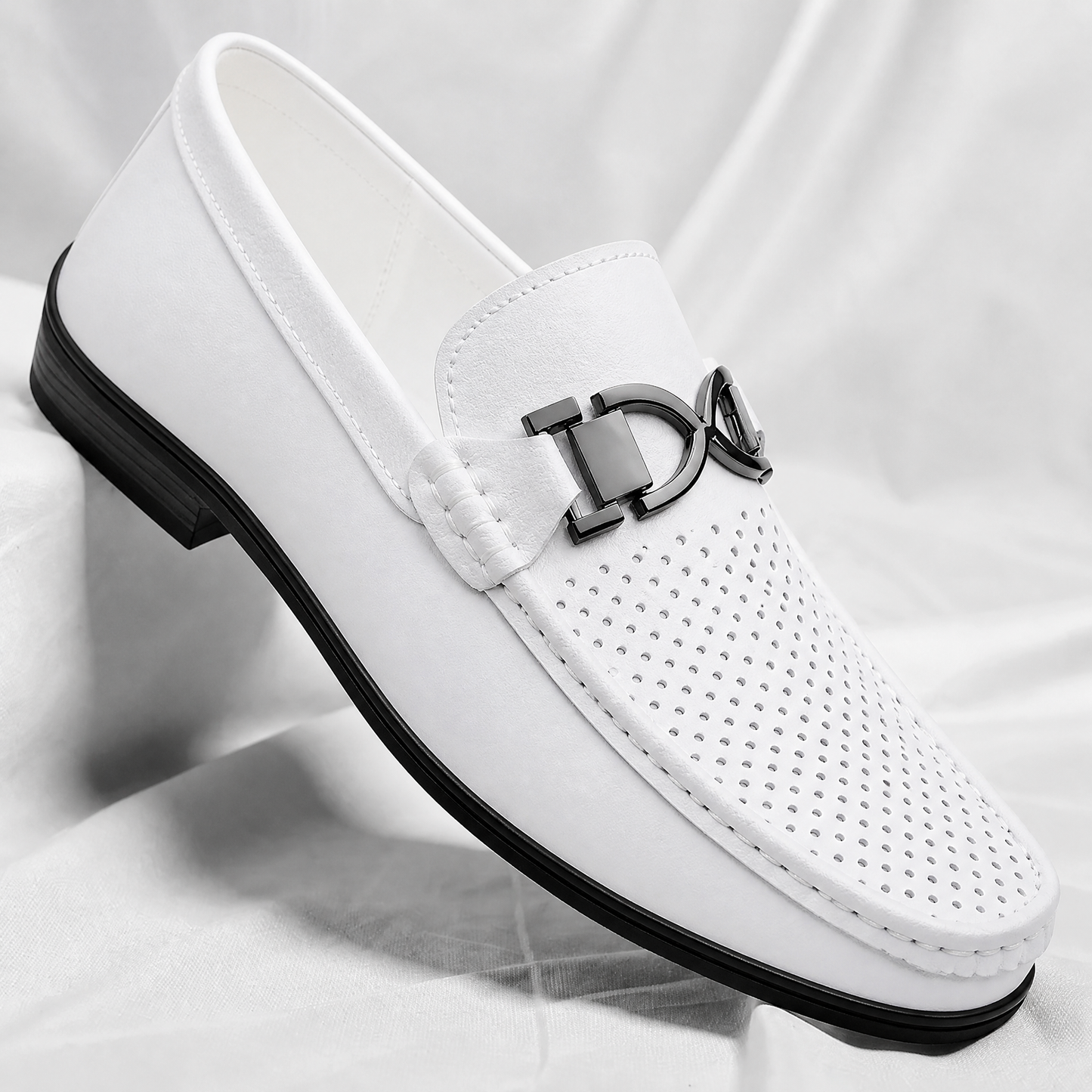 Tom Hollinger | Herren Loafer Aus Leder Mit Metall Detail