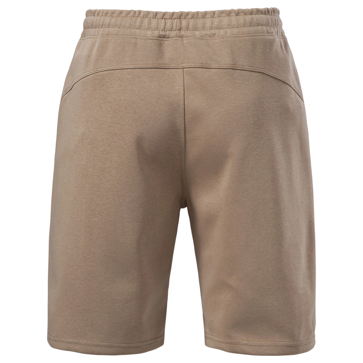 Herren Shorts mit elastischem Bund aus Baumwollmischung Einfarbig
