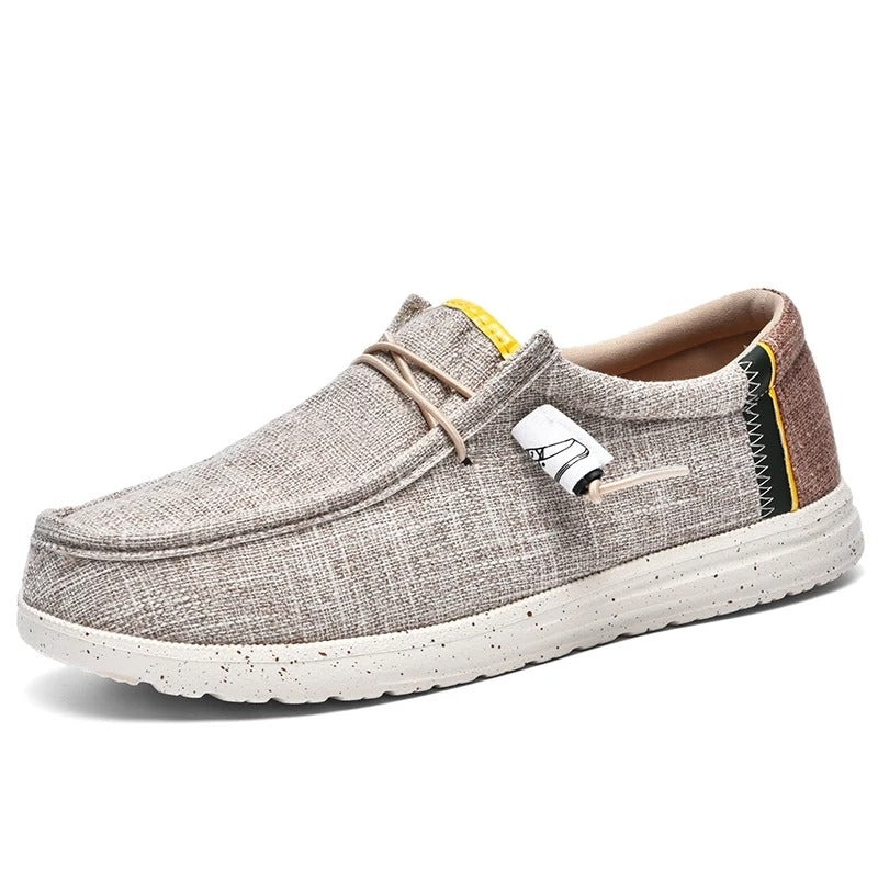 Tom Hollinger | Bequemer Denim-Slipper mit Kontrastdetails