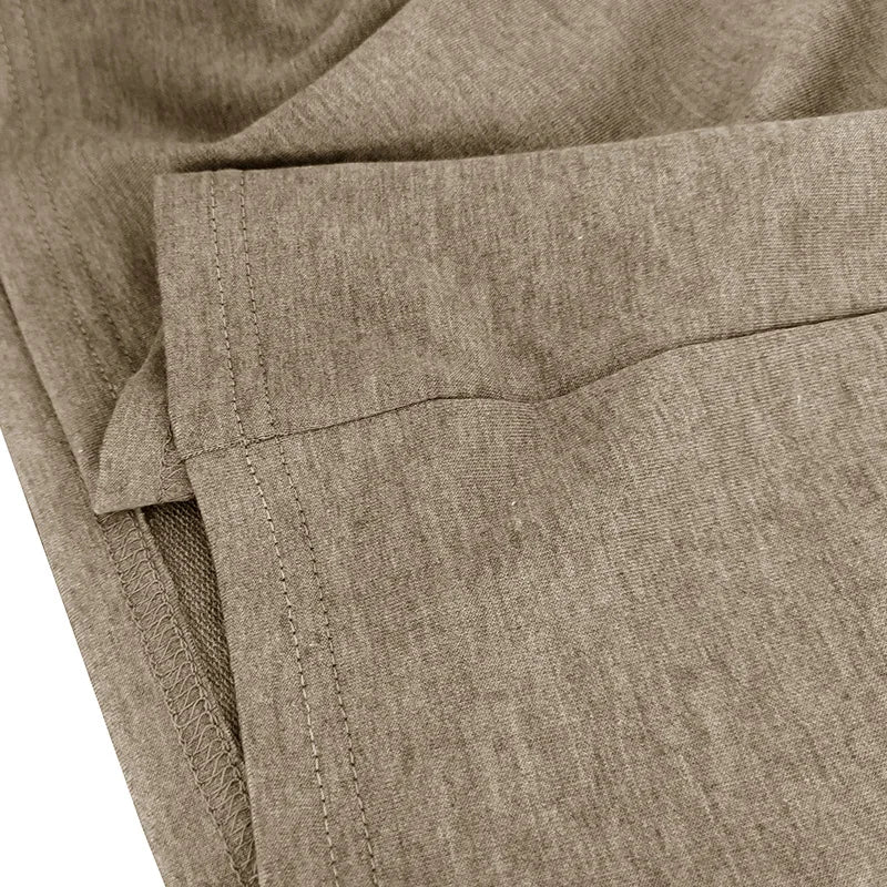Herren Pullover mit Viertelreißverschluss und Farbblock-Stretch
