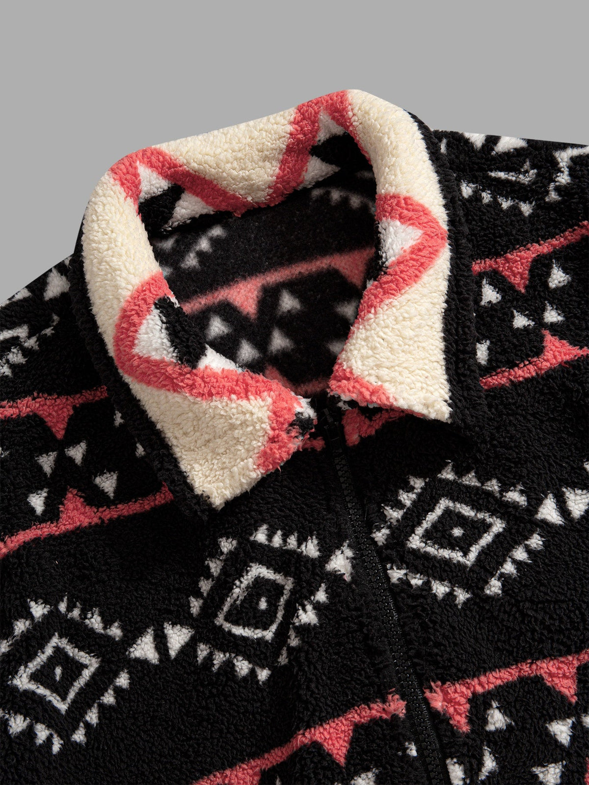 Herren-Teddyfleece-Jacke für warme Herbst- und Winterlooks