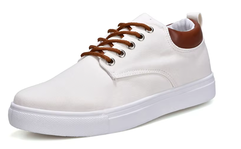Herren Canvas Leder Sneaker