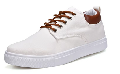 Herren Canvas Leder Sneaker
