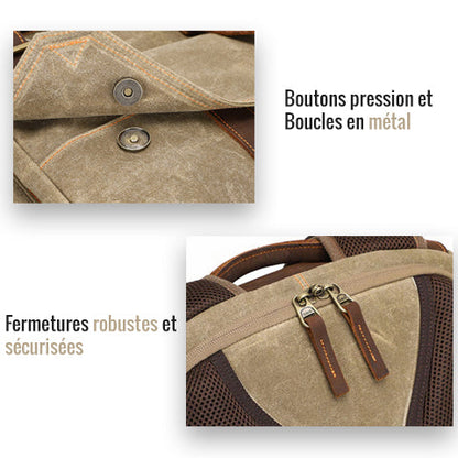 Tom Hollinger |  Vintage-inspirierter robuster Foto-Rucksack Unisex