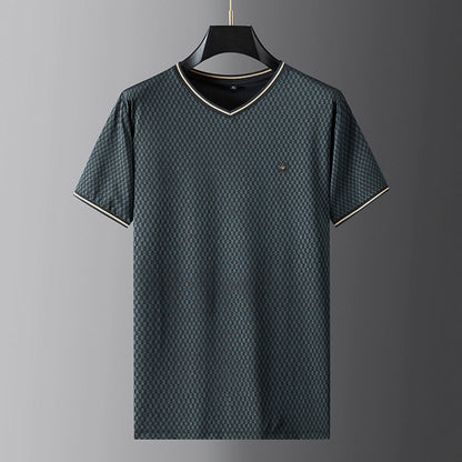 Tom Hollinger | Luxurious men's T-shirt with a round neckline