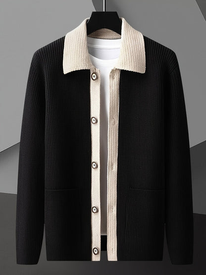 Gerippte Strickjacke als vielseitiges Kleidungsstück für den Alltag