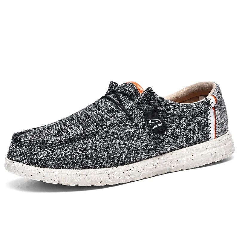 Tom Hollinger | Bequemer Denim-Slipper mit Kontrastdetails