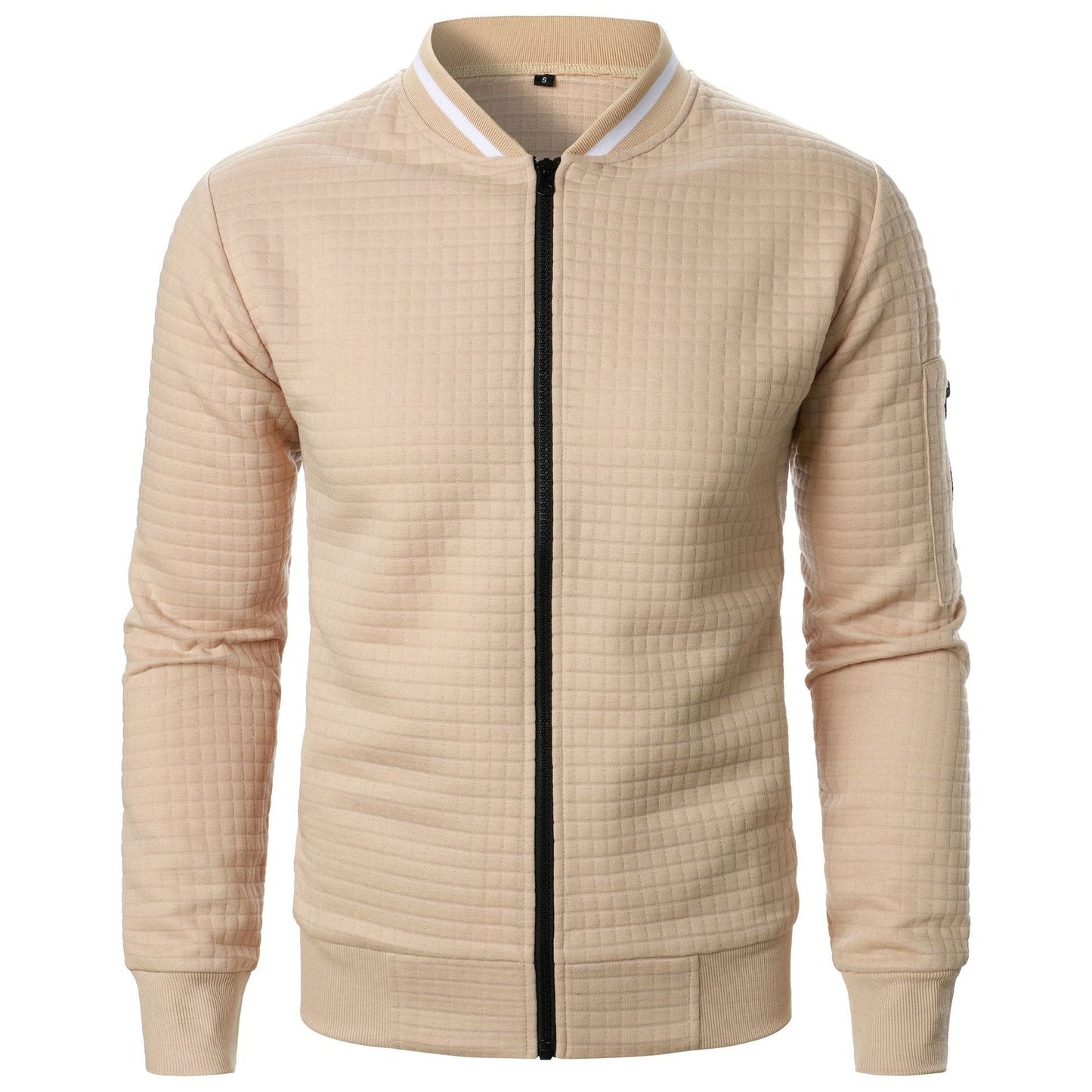 Herren Strickpullover mit Reißverschluss