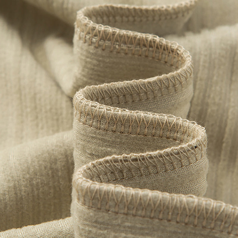 Herren Maßgeschneidertes Texturiertes Polyester Langarmhemd