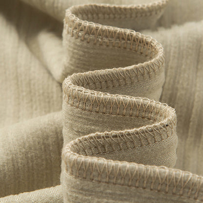 Herren Maßgeschneidertes Texturiertes Polyester Langarmhemd