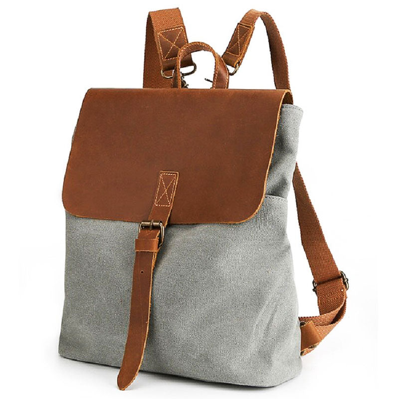 Tom Hollinger |  Leinwand Vintage Quadratischer Rucksack