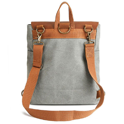 Tom Hollinger |  Leinwand Vintage Quadratischer Rucksack