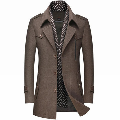 Tom Hollinger™ | Men's winter wool coat