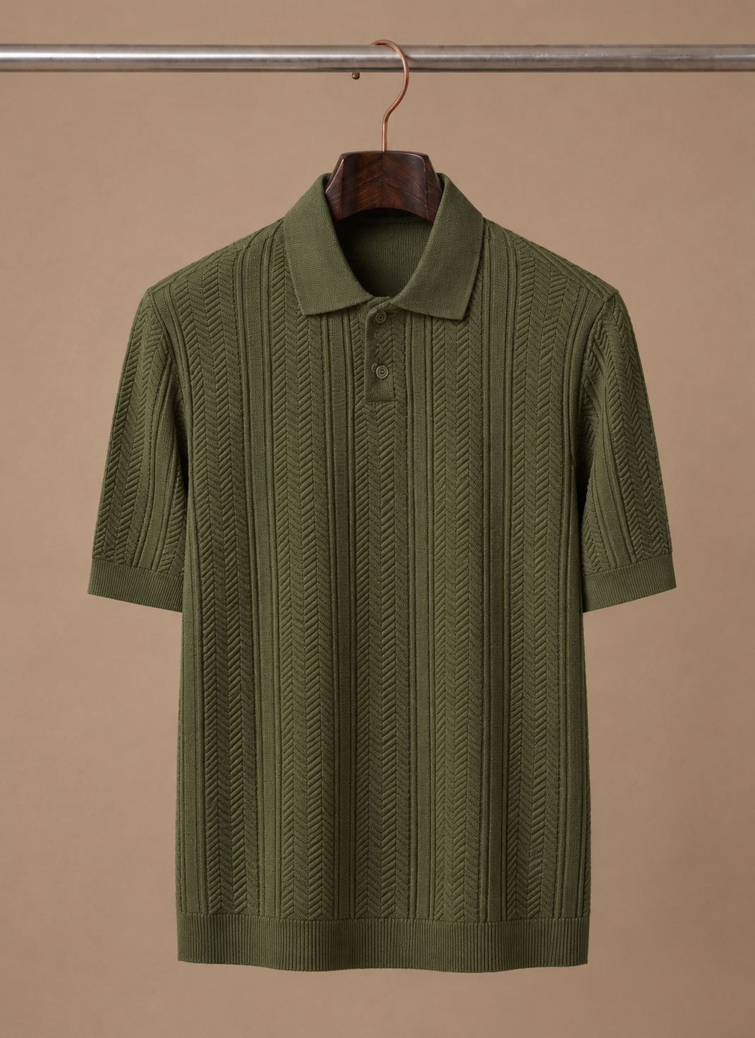 Tom Hollinger | Herren Slim Fit Atmungsaktives Sommer Polohemd