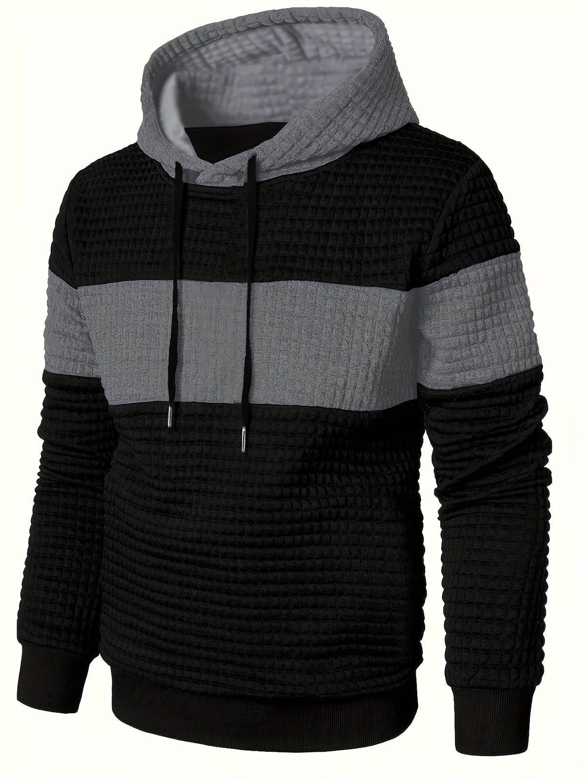 Sportlicher Herren-Hoodie mit Farbverlauf von vorn
