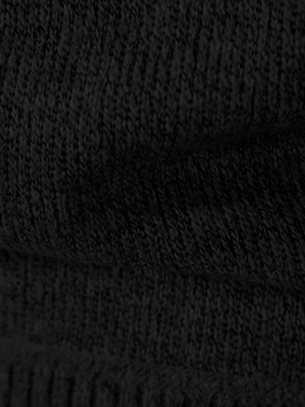 Herren-Strickjacke mit Stehkragen und langen Ärmeln