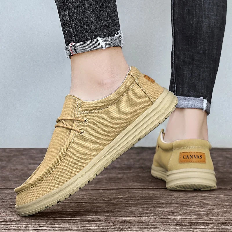 Tom Hollinger | Freizeit-Slipper aus Canvas mit Flexsohle