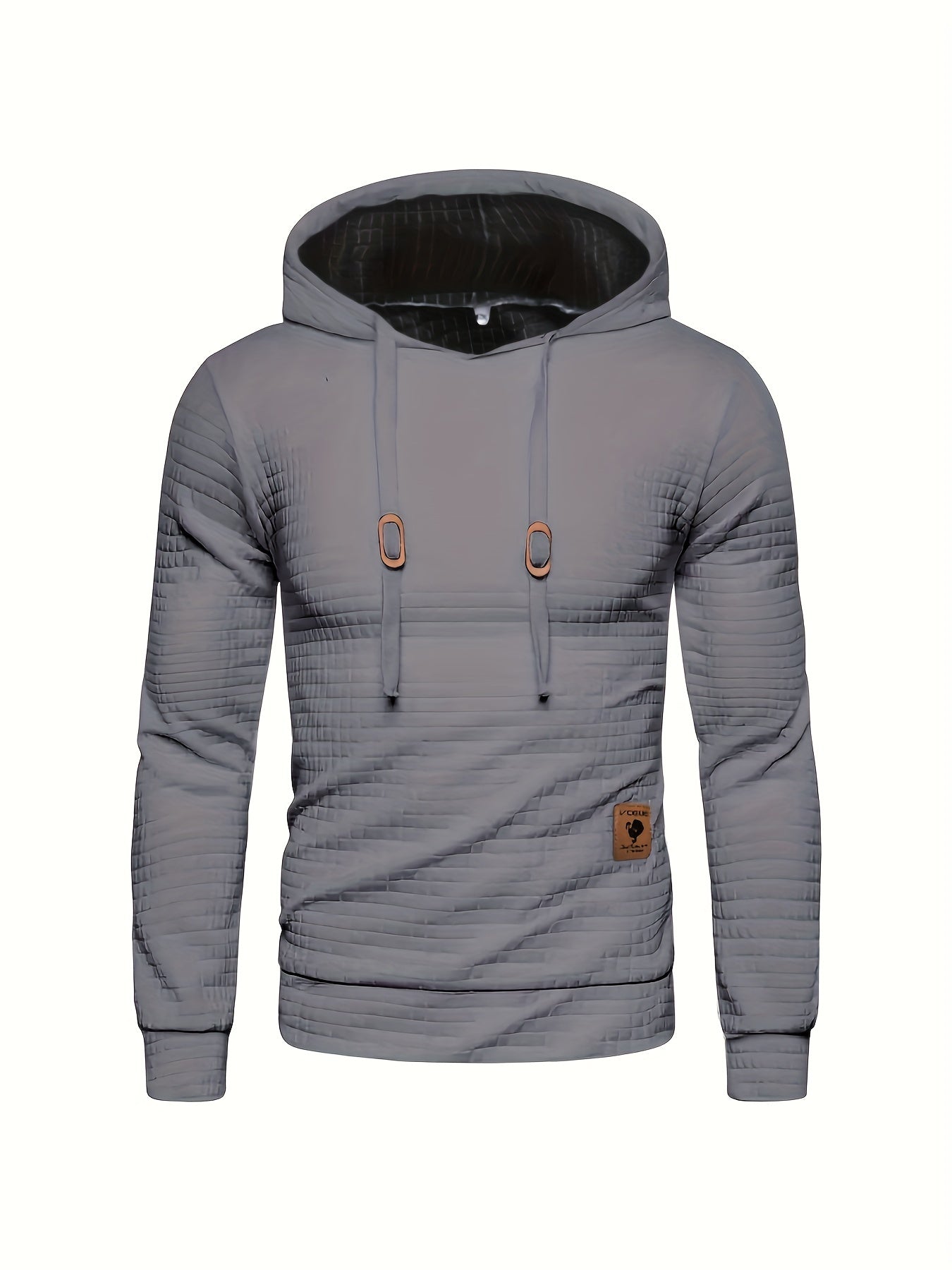 Casual Waffle Hoodie for Men