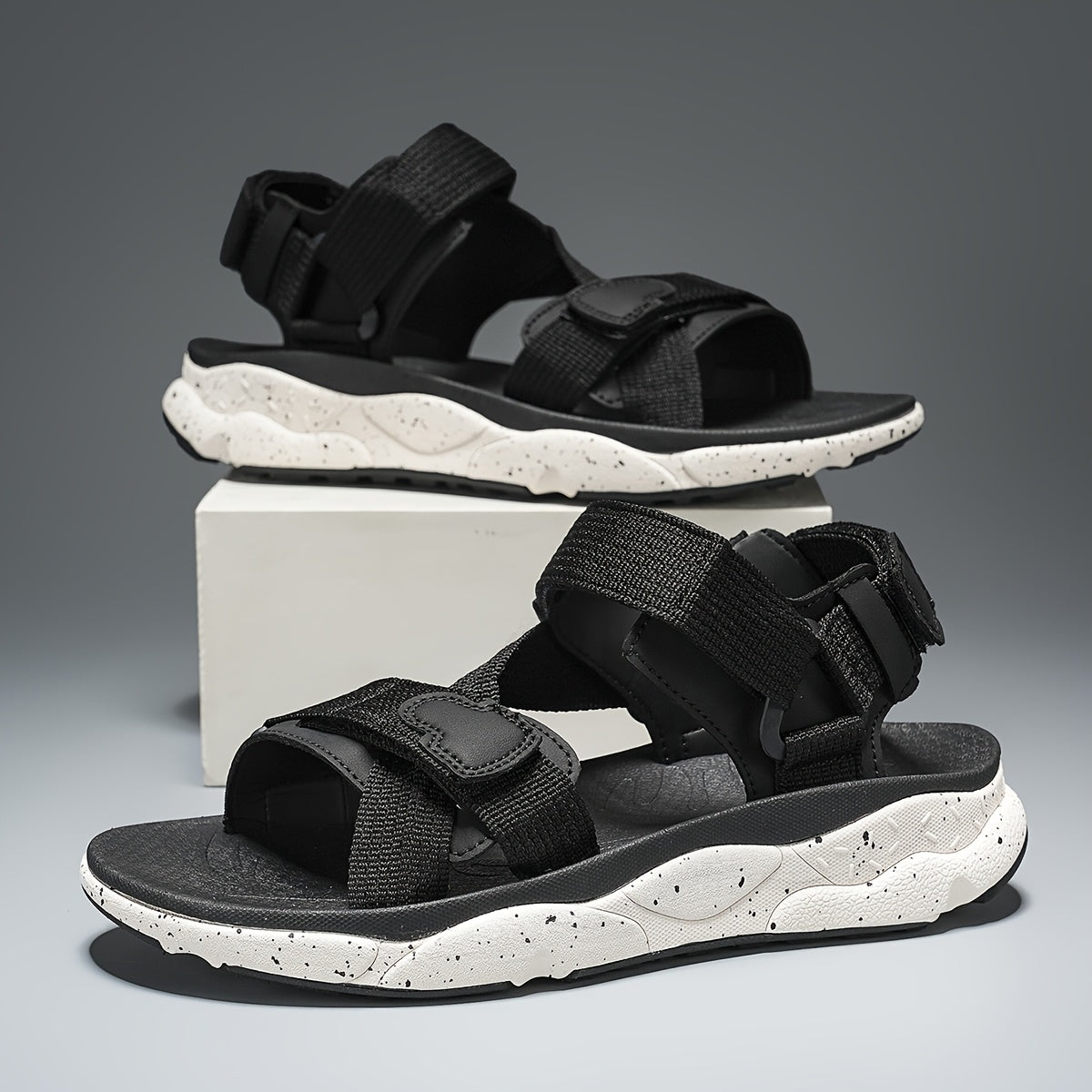 Damen Sport Sandalen mit verstellbaren Riemen als Paaransicht