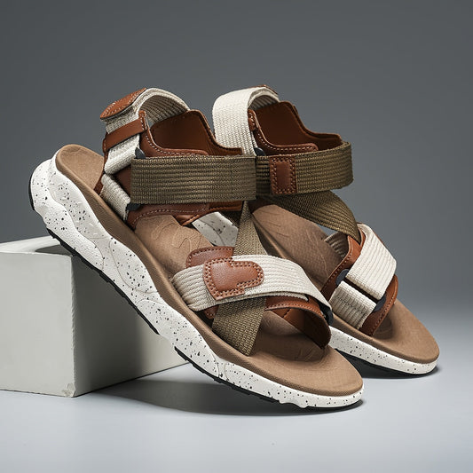 Damen Sport Sandalen mit verstellbaren Riemen in Seitenansicht