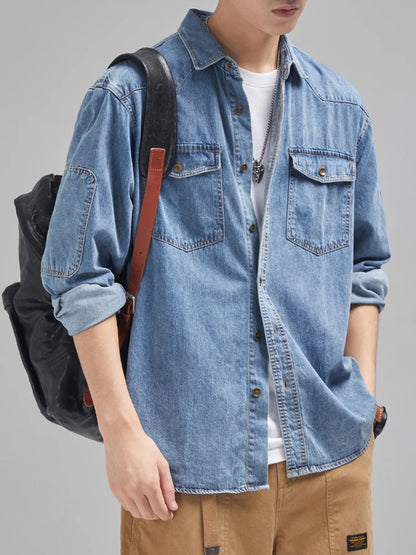 Tom Hollinger | Casual denim shirt