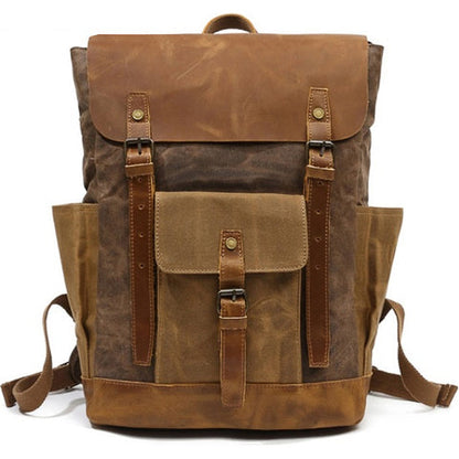 Tom Hollinger |  Canvas Rucksack im Vintage-Stil für Herren