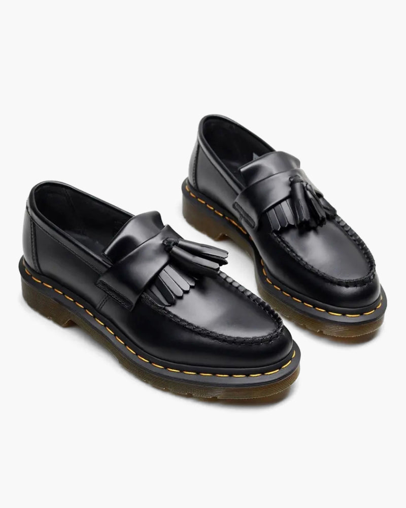 Damen Leder Loafer mit detaillierten Details