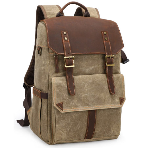 Tom Hollinger |  Vintage-inspirierter robuster Foto-Rucksack Unisex