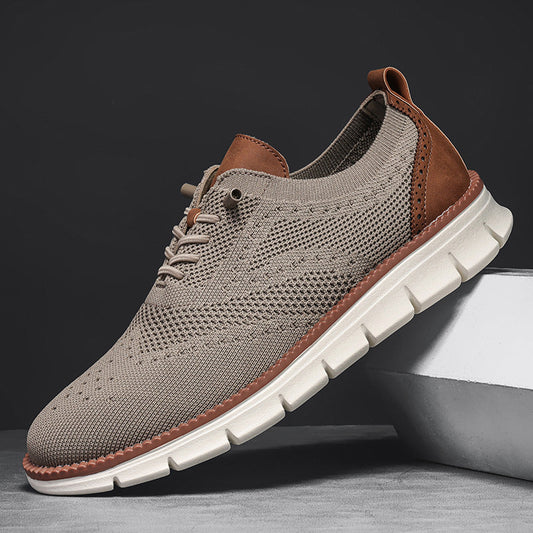 Tom Hollinger | Orthopädische atmungsaktive Oxford-Sneaker aus Mesh