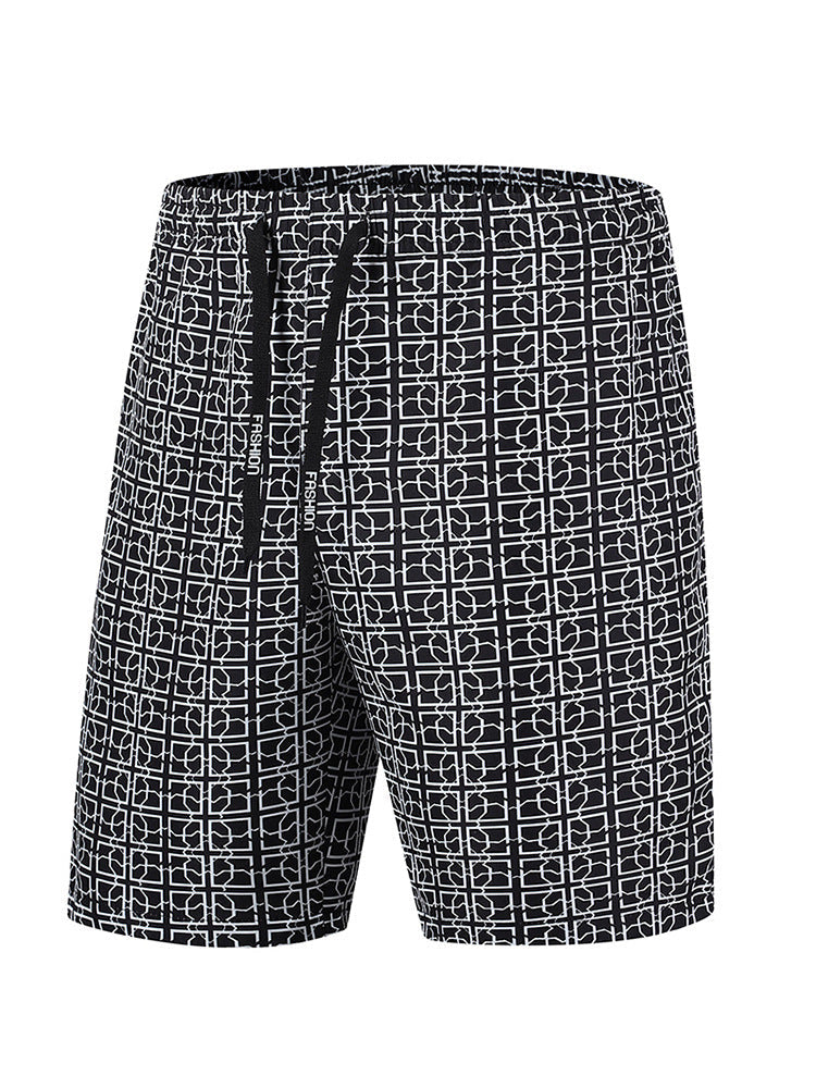Detailansicht des Tunnelzugbunds an den Herren Cargo-Shorts