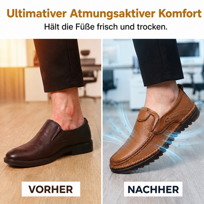 Klassischer Herren-Loafer für Büro und Freizeit, Seitenprofil