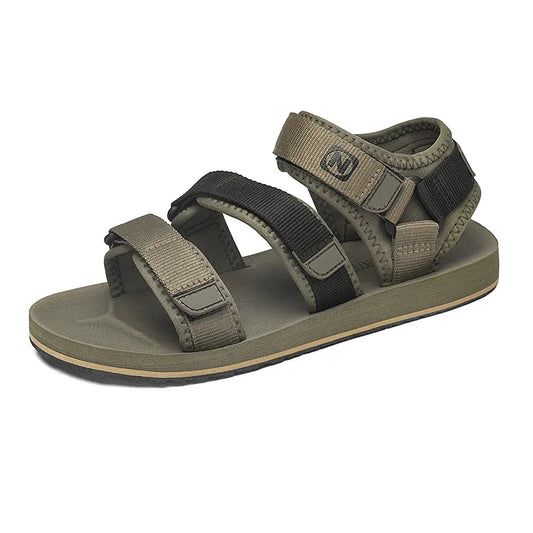 Tom Hollinger |  Herren Flache Gladiator Sandalen Verstellbar Atmungsaktiv Leicht