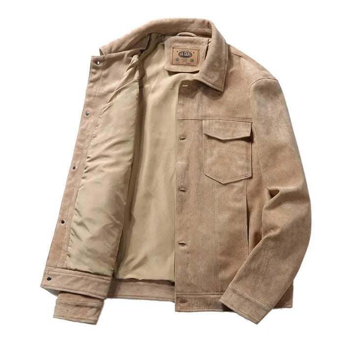 Tom Hollinger | Schicke Wildlederjacke für mühelosen Casual-Stil