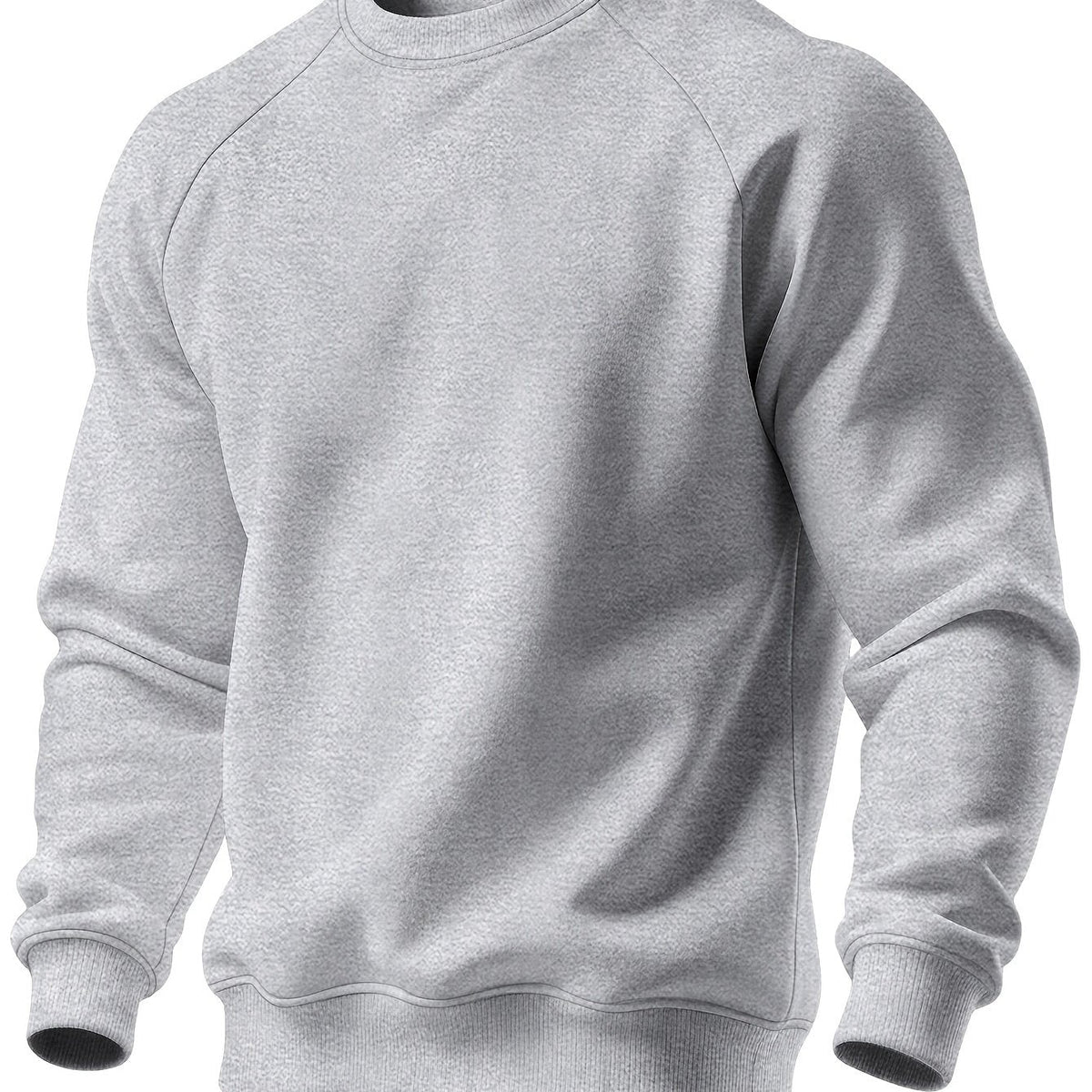 Herren Sweatshirt Mit Raglanärmeln Sportlich Leger